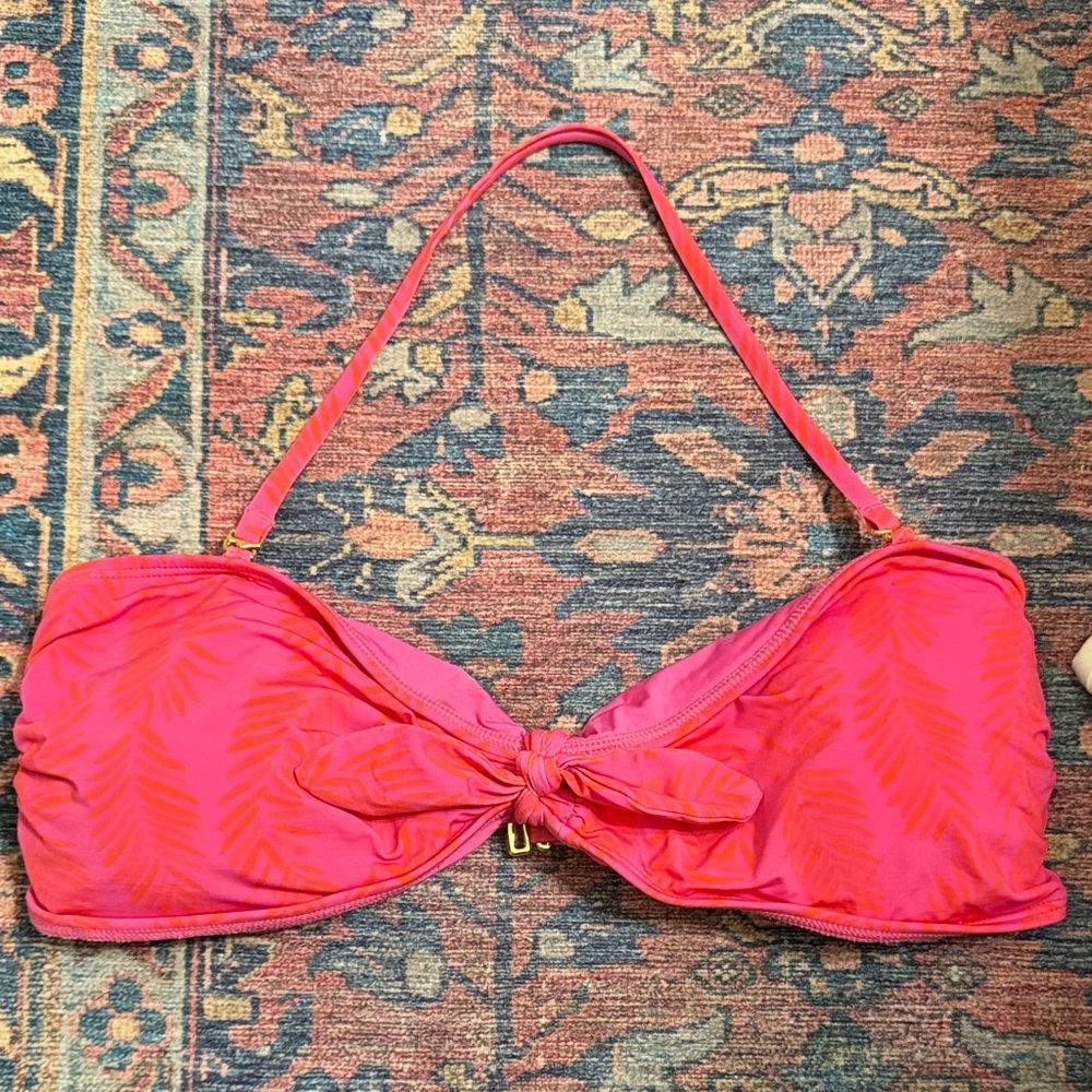 Vineyard Vines Bikini Top in Painted Palm